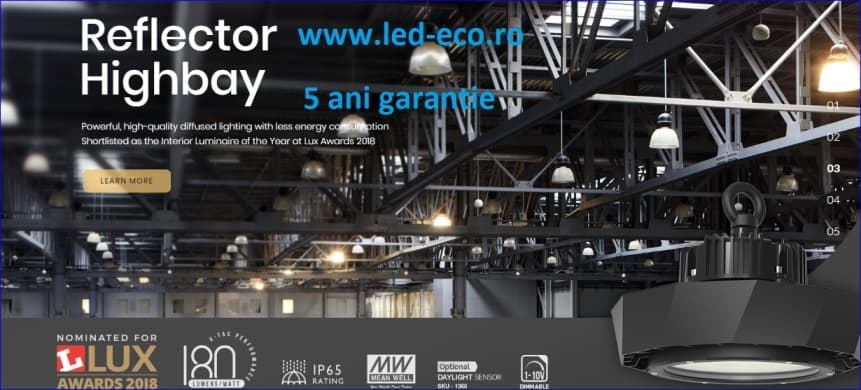 Lampi industriale cu led Lampa industriala led samsung 100w