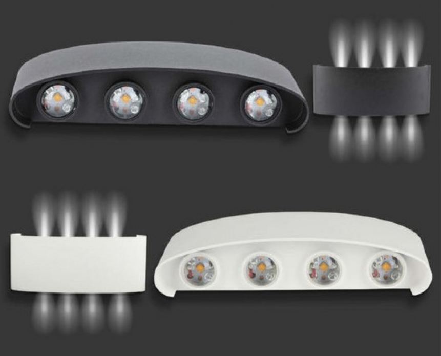 Aplice led Aplica exterior patrata 2 directii