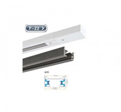 Sina neagra proiectoare led cu 2 contacte