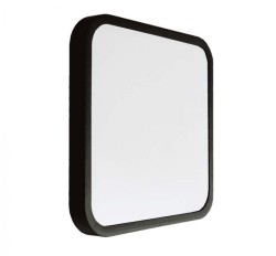 Plafoniera led 48W patrata rama neagra