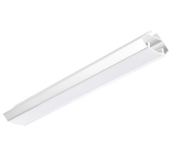 Profil aluminiu alb 90 grade