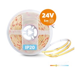 Banda led COB lumina calda 3W