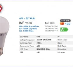 Becuri cu led Samsung 11W