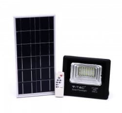 Proiector led 25W cu panou solar