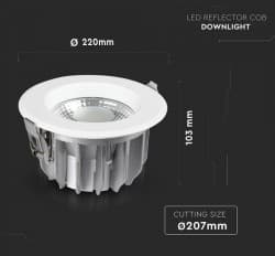 Spot led 30W A++