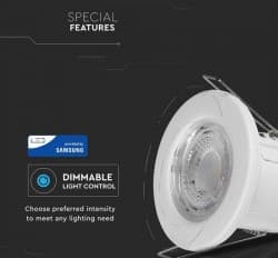 Spot led dimabil 5W IP65