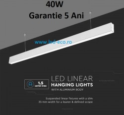 Lampa liniara suspendata led 40W