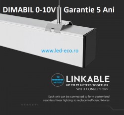 Lampa liniara suspendata dimabila 40W