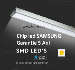 Lampi incastrate liniare led 40W