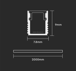 Profil led slim