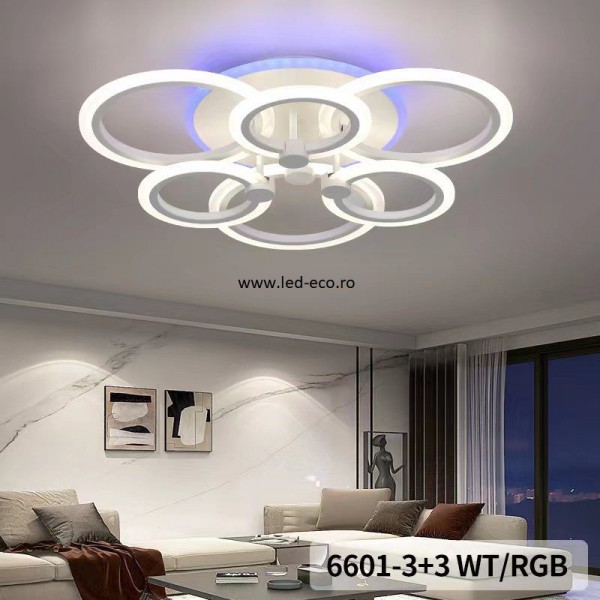 Lustra led 126W cu telecomanda