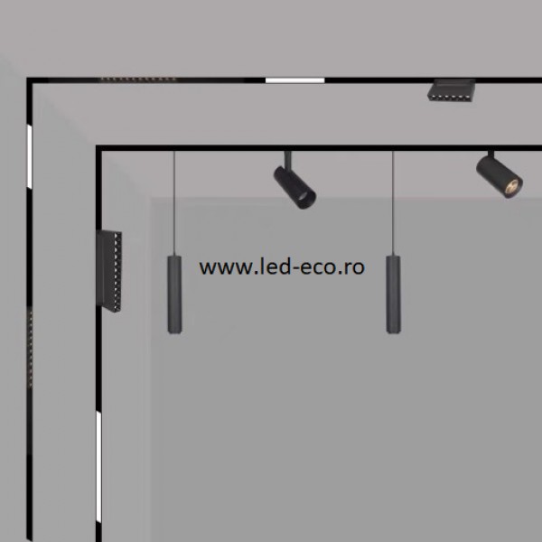 Proiector led 10W sina magnetica