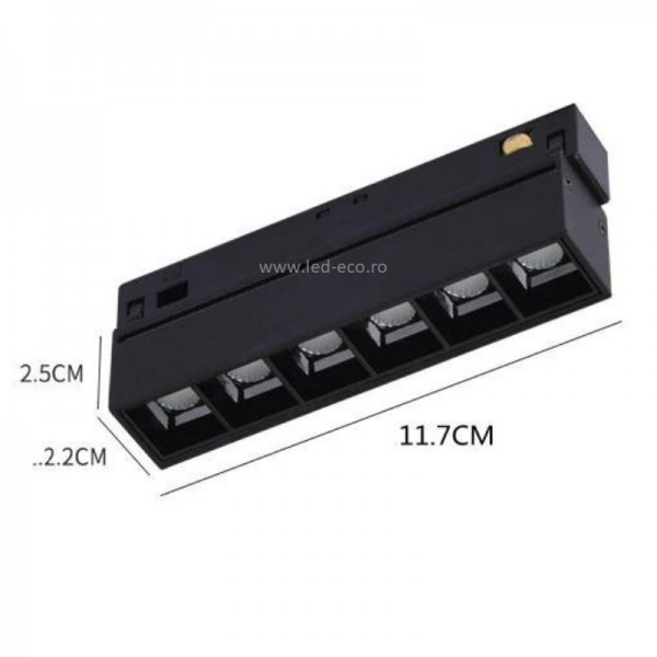 Spot magnetic 6W led COB