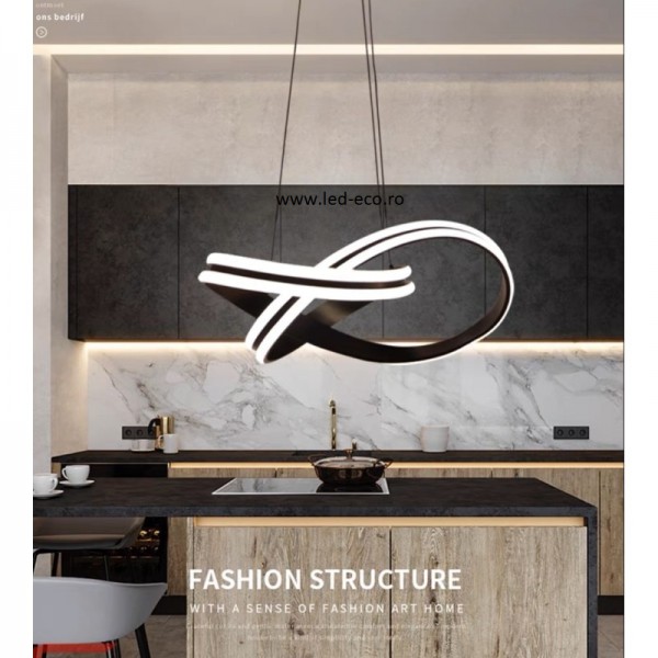 Lustra led 100W dimabila din telecomanda