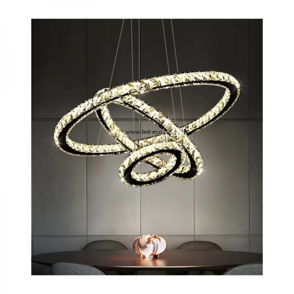 Lustra cristal led 140W telecomanda