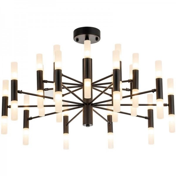 Lustra negra 40 becuri G9