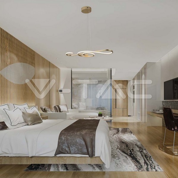 Lustra led cheia Sol 18W