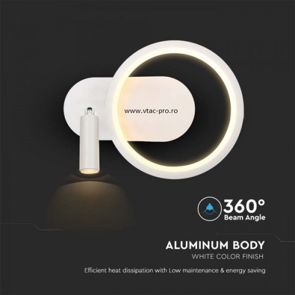 Aplica led 14w designer alba