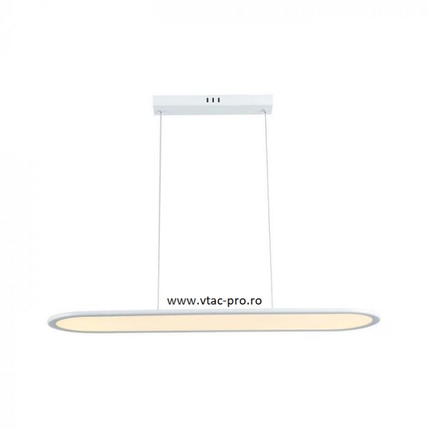 Lampa suspendata led 24w alba