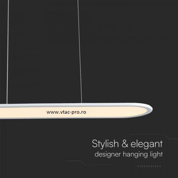 Lampa suspendata led 24W alba