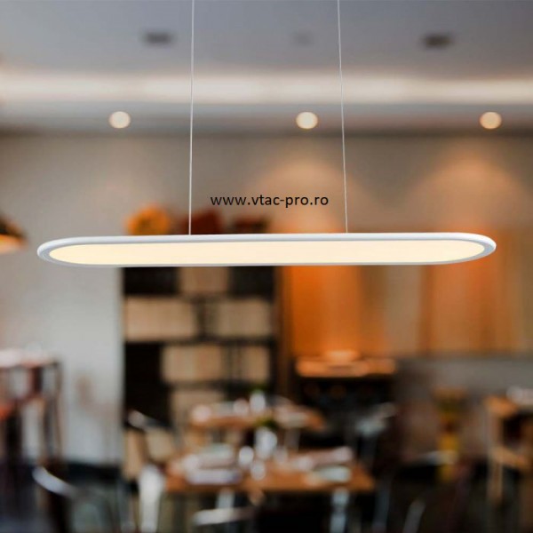 Lampa suspendata led 24W alba