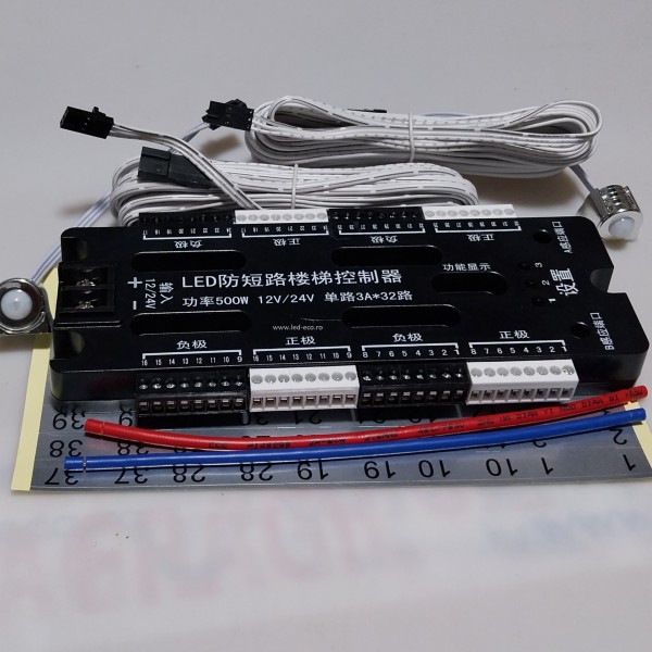 Controler inteligent dimabil iluminat 32 trepte cu senzori