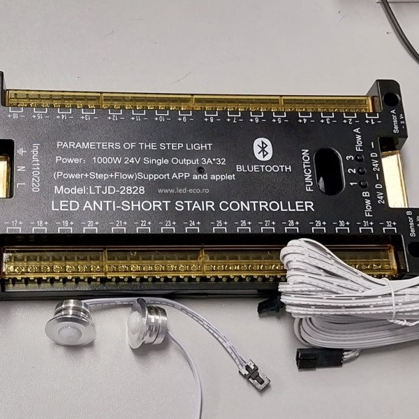 Kit inteligent iluminat scari dimabil banda led COB