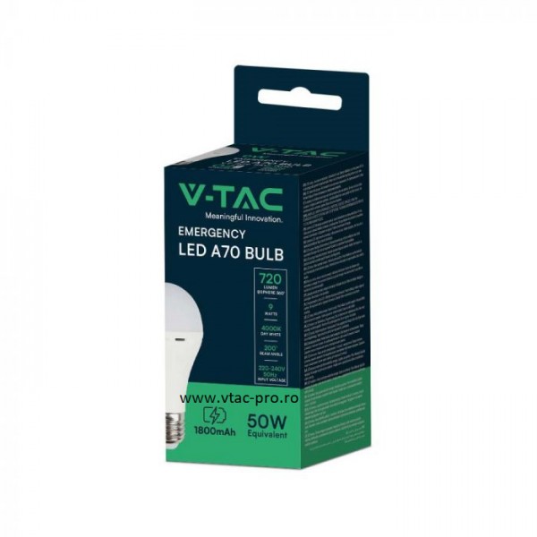 Bec led emergenta 9W