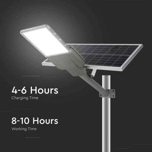 Lampa stradala led 30w panou fotovoltaic 60w