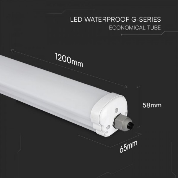 Lampa led 36W IP65 120 cm
