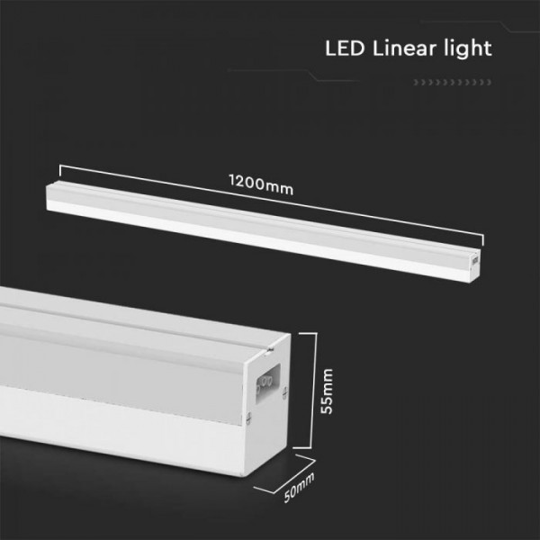 Lampa liniara led 40W interconectabila