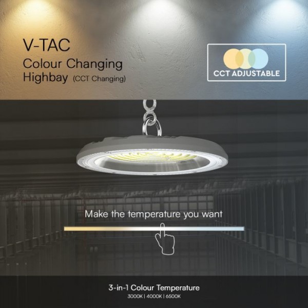 Lampa industriala led 100W CCT