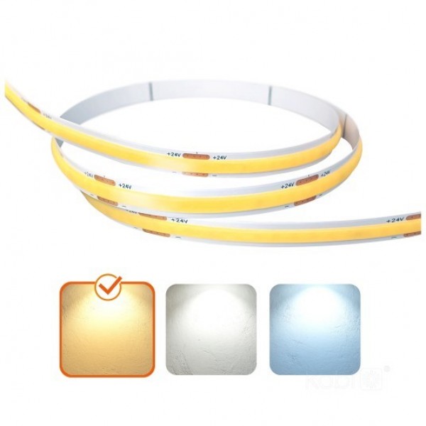 Banda led COB 24V, 50m, lumina neutra