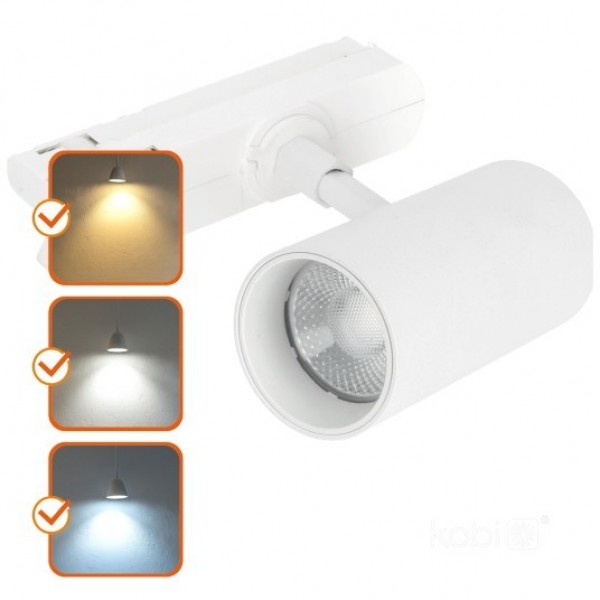 Spot led 35W CCT alb pe sina
