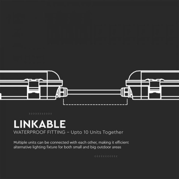 Lampa emergenta led 48W