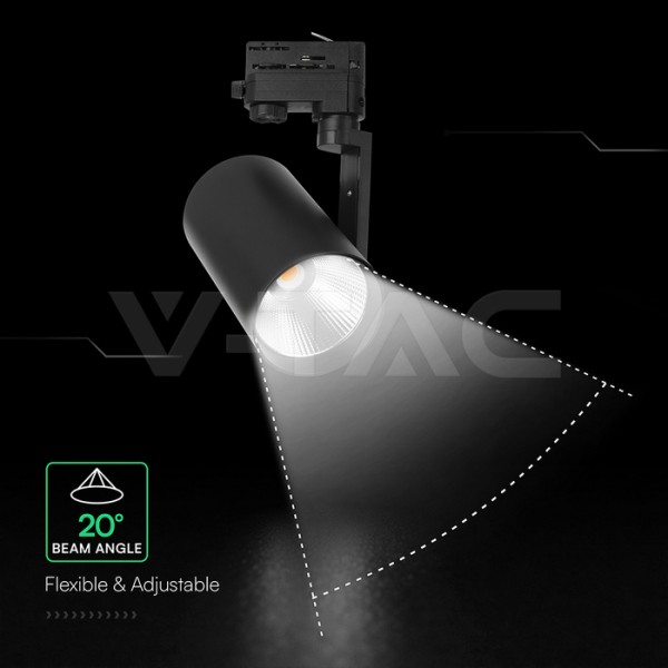 Proiector pe sina led CREE 20W 4000K