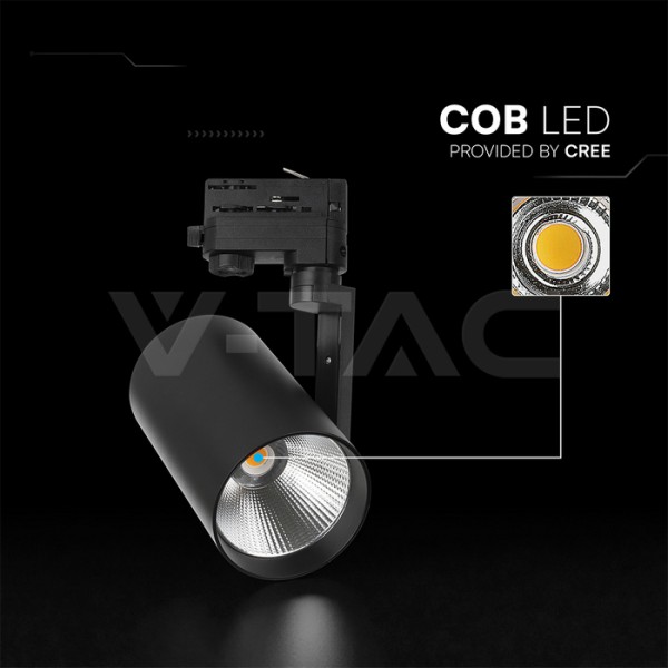 Proiector led CREE 20W 6500K pe sina