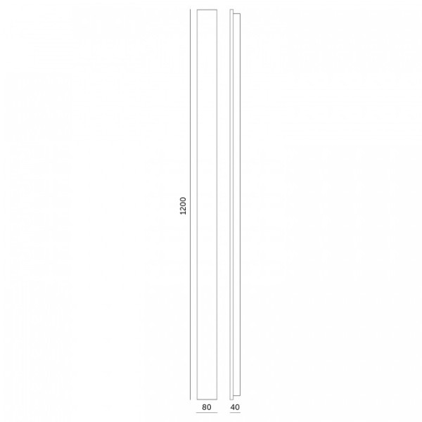 Aplica perete led 25W Miranda