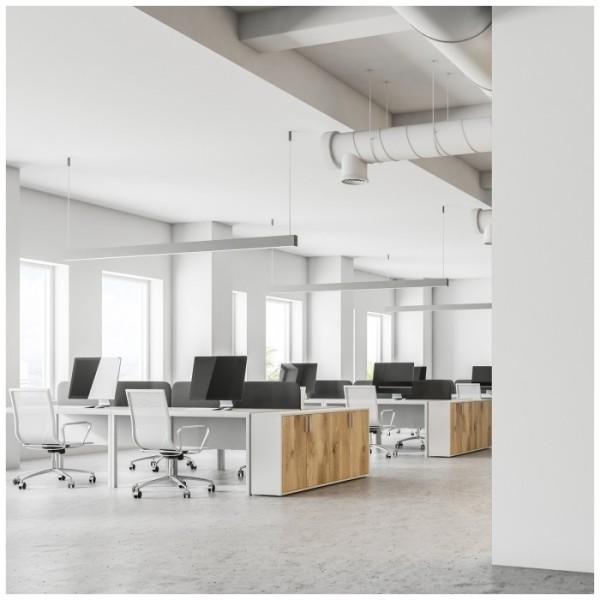 Lampa liniara alba led 40W CCT