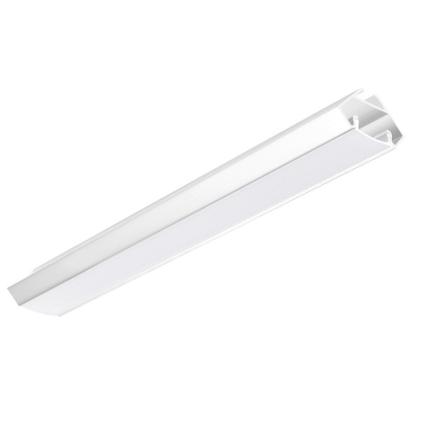 Profil aluminiu alb 90 grade