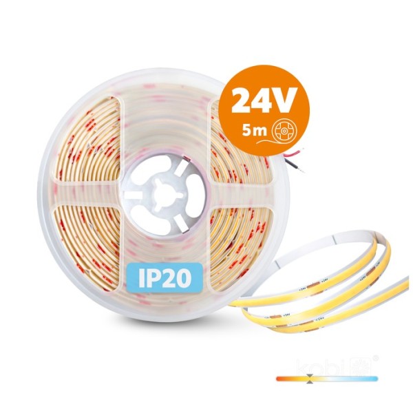 Banda led COB lumina calda 3W
