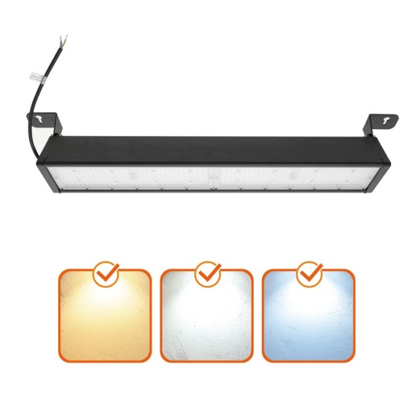 Lampa industriala liniara led 144-240W CCT
