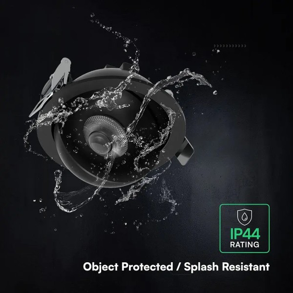 Spot orientabil negru led 12W CCT