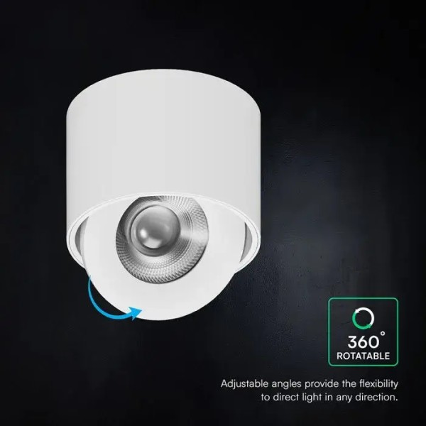 Spoturi orientabile aplicate 18W led CREE
