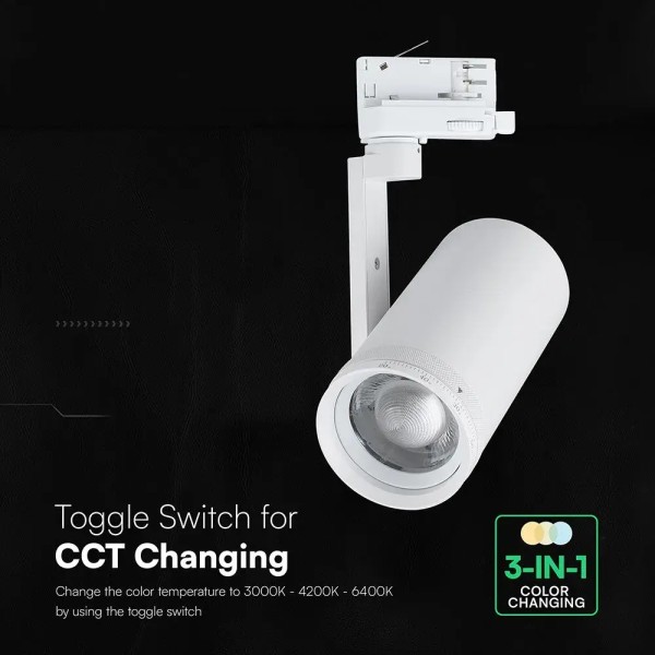 Proiector 30W led CCT pe sina