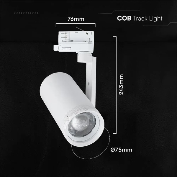 Proiector 30W led CCT pe sina
