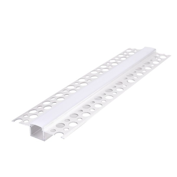 Profil alb incastrat pentru banda led