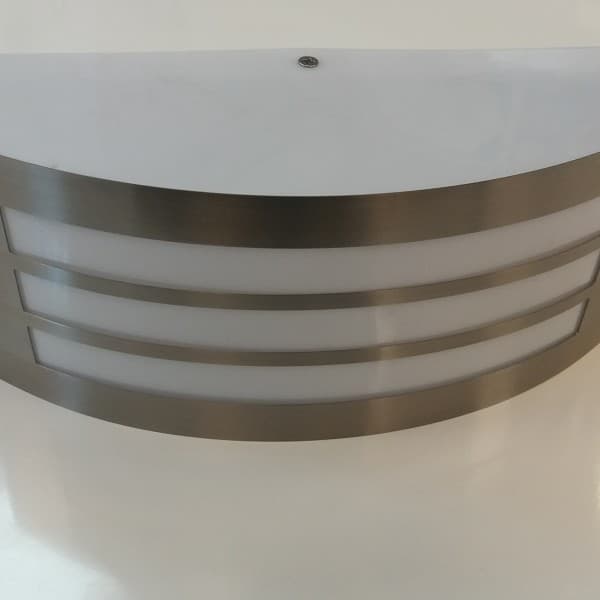 Aplica exterior decor inox E27