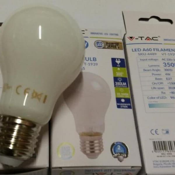 Bec led filament v-tac 4w