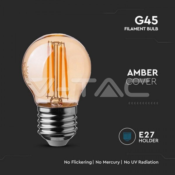 Bec cu led filament 4w